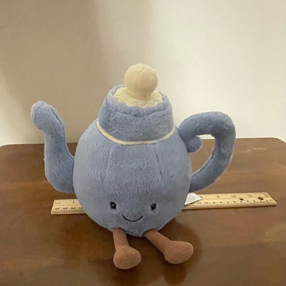 Jellycat Amuseables Vicky Teapot 7.9x6.7x5.1" Soft & Plush NWT Authentic - Picture 7 of 7